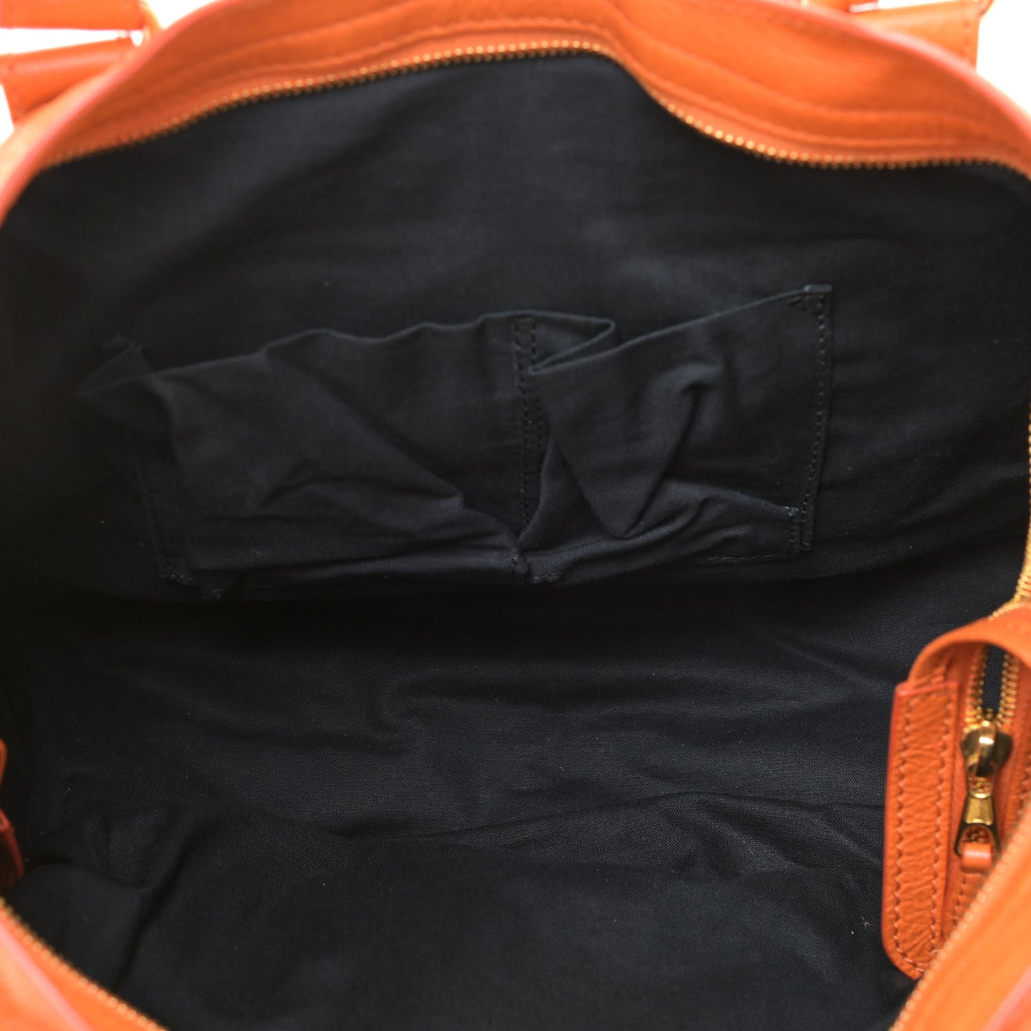 Agneau Giant 12 Gold Hardware City Tangerine