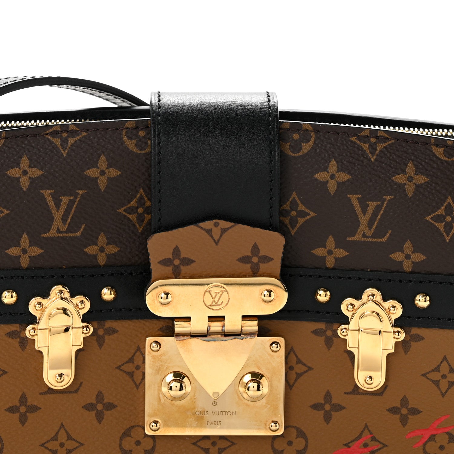 Louis Vuitton Reverse Monogram Trunk Clutch 6 of 10