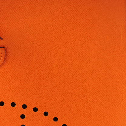 Hermes Epsom Evelyne II PM Orange 8 of 9