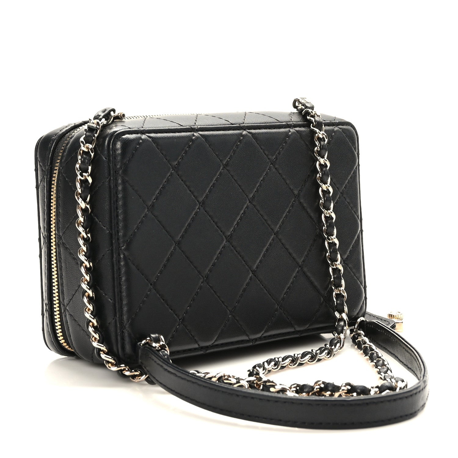 Chanel Lambskin Quilted Coco Click Bag Black 3 of 11