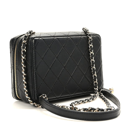 Chanel Lambskin Quilted Coco Click Bag Black 3 of 11