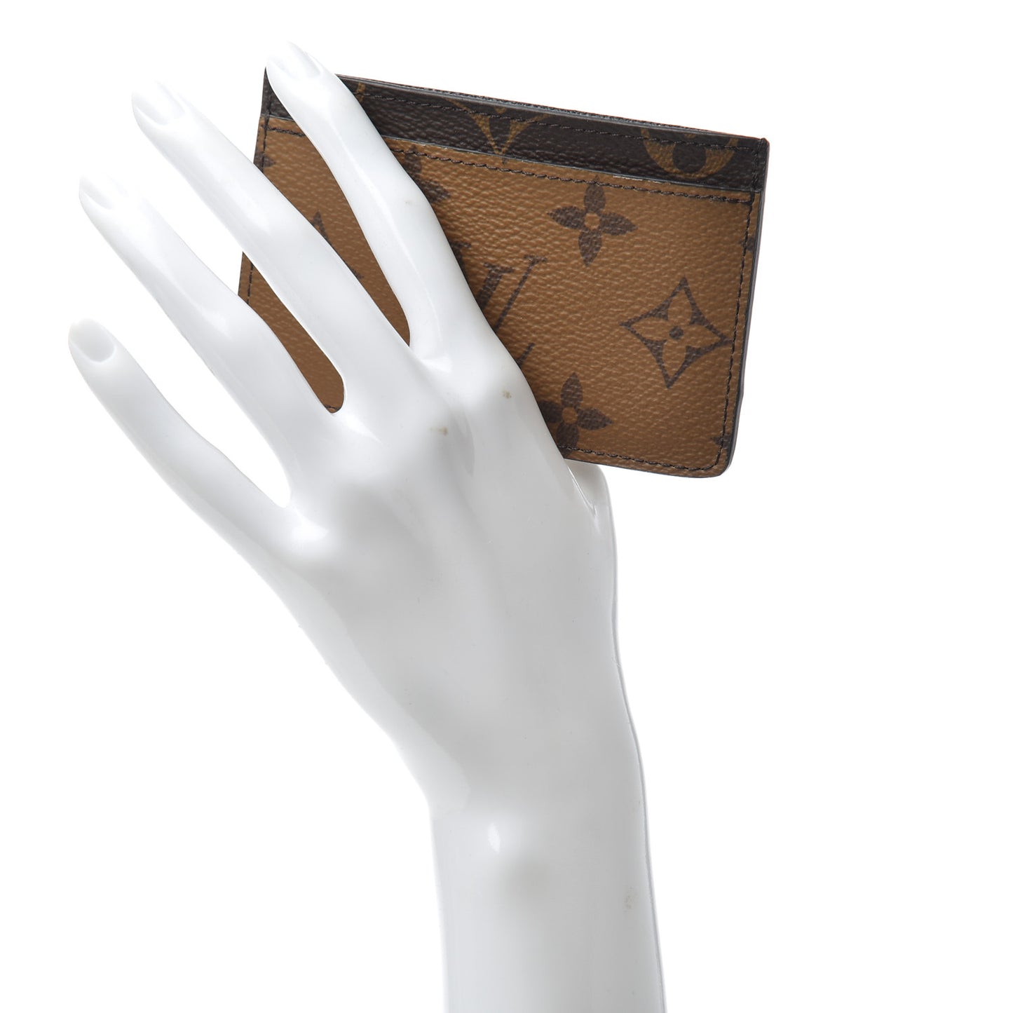 Reverse Monogram Card Holder