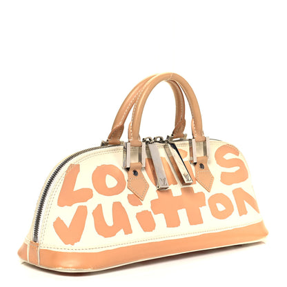 Louis Vuitton Graffiti Alma Horizontal Peach 2 of 7