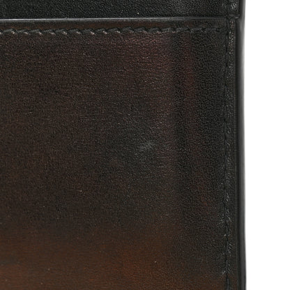 Saint Laurent Calfskin Monogram Credit Card Case Black 9 of 12