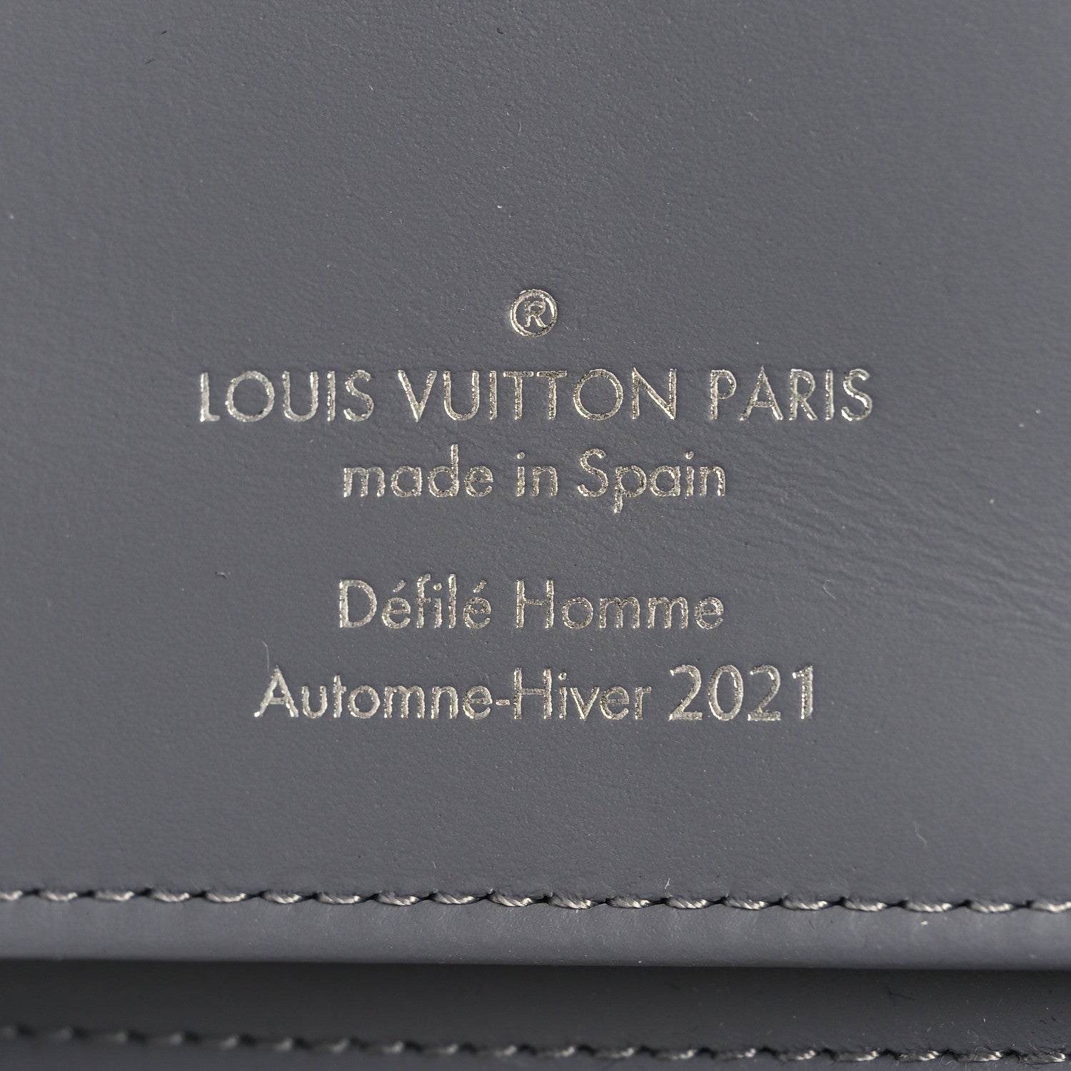 Louis Vuitton Monogram Mirror Zippy Wallet Silver 6 of 7