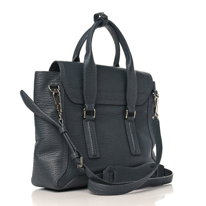 3.1 Phillip Lim Textured Calfskin Medium Pashli Satchel Grey 2 of 7