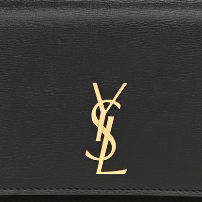 Saint Laurent Smooth Calfskin Monogram Phone Holder Crossbody Black 14 of 16