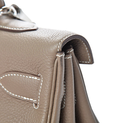 Hermes Togo Kelly Retourne 40 Etoupe 14 of 14
