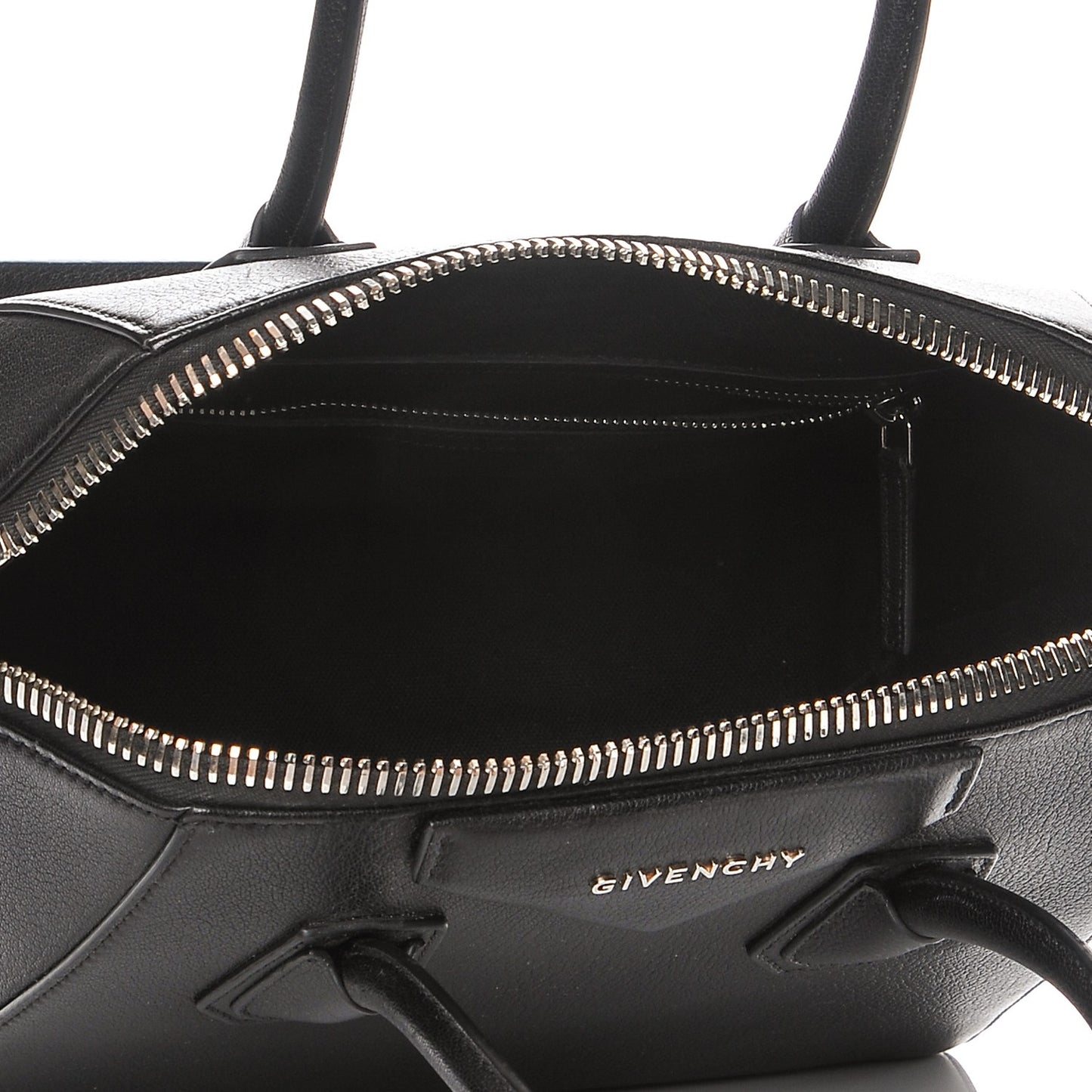 Sugar Goatskin Small Antigona Black