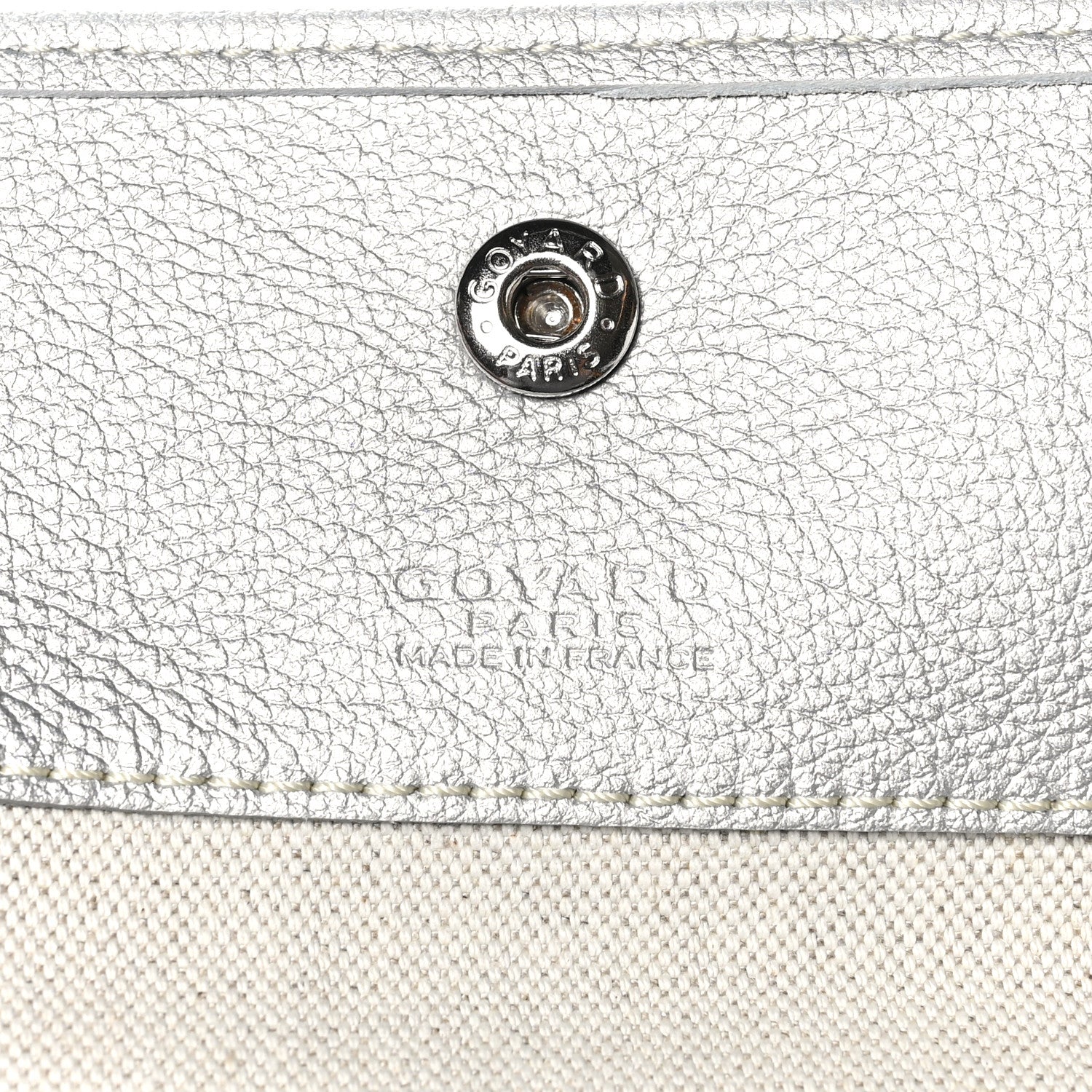 Goyard Goyardine Precious Metals Saint Louis PM Silver 7 of 12