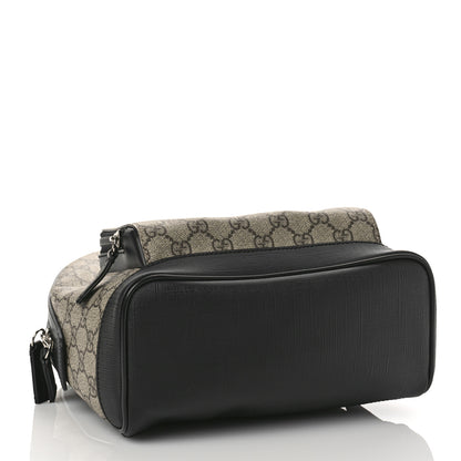 Gucci GG Supreme Monogram Small Eden Day Backpack Black 4 of 9