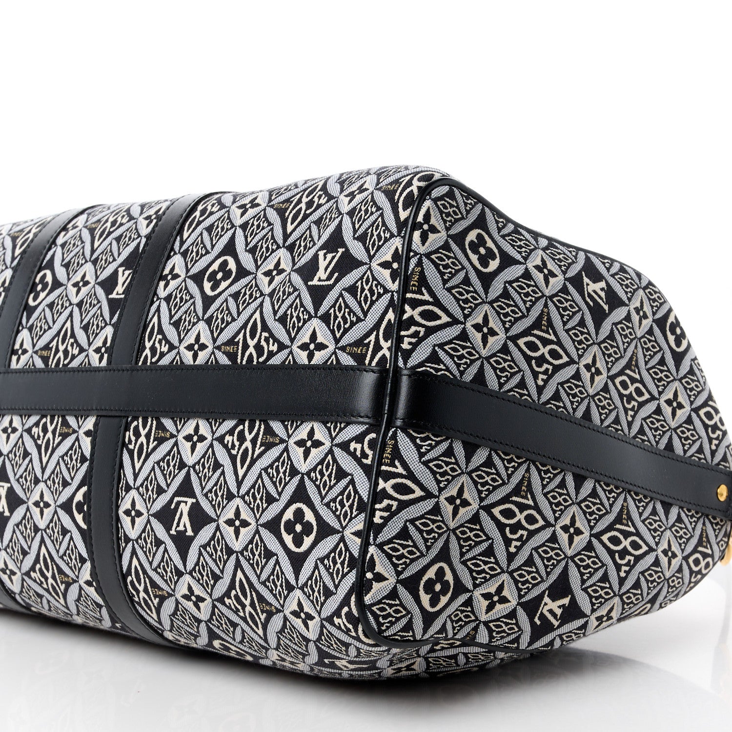 Louis Vuitton Jacquard Since 1854 Keepall Bandouliere 45 Grey 14 of 14