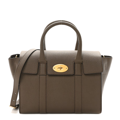Mulberry Small Classic Grain Calfskin Small Bayswater Clay 1 of 9