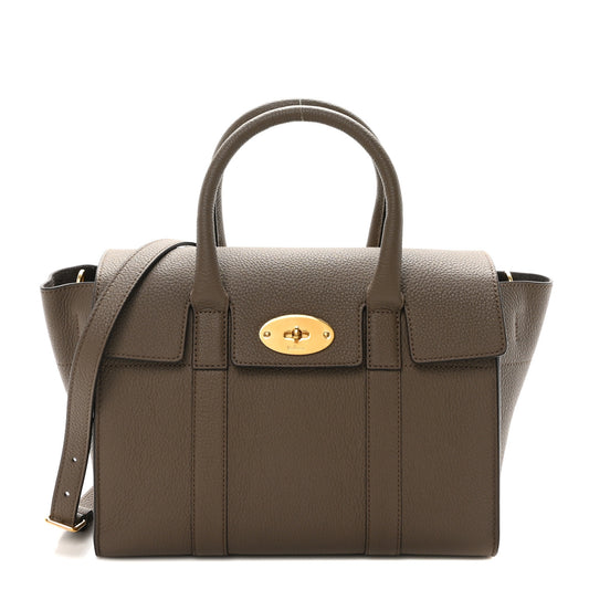 Small Classic Grain Calfskin Small Bayswater Clay