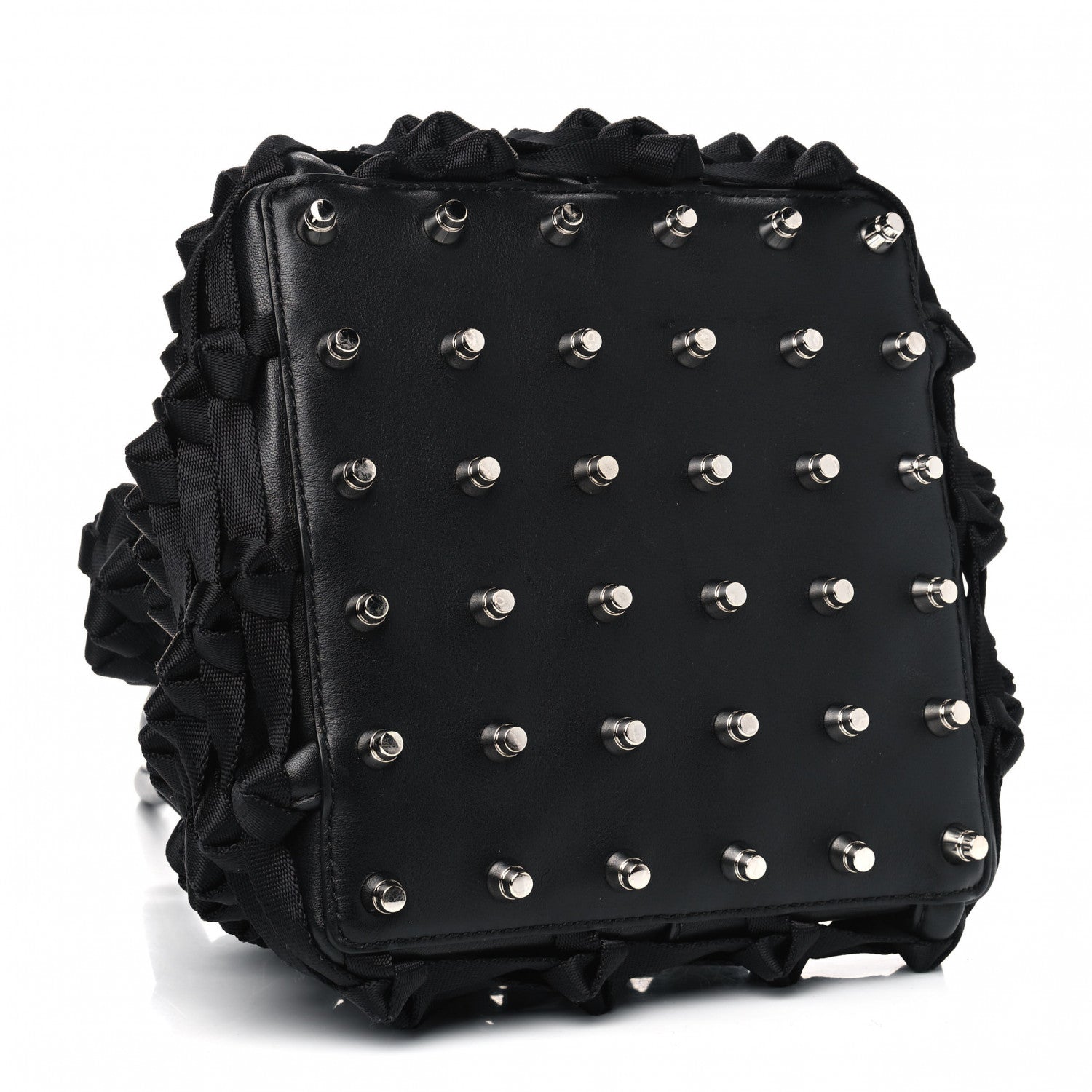 Alexander Wang Grosgrain Woven Bucket Black 3 of 4