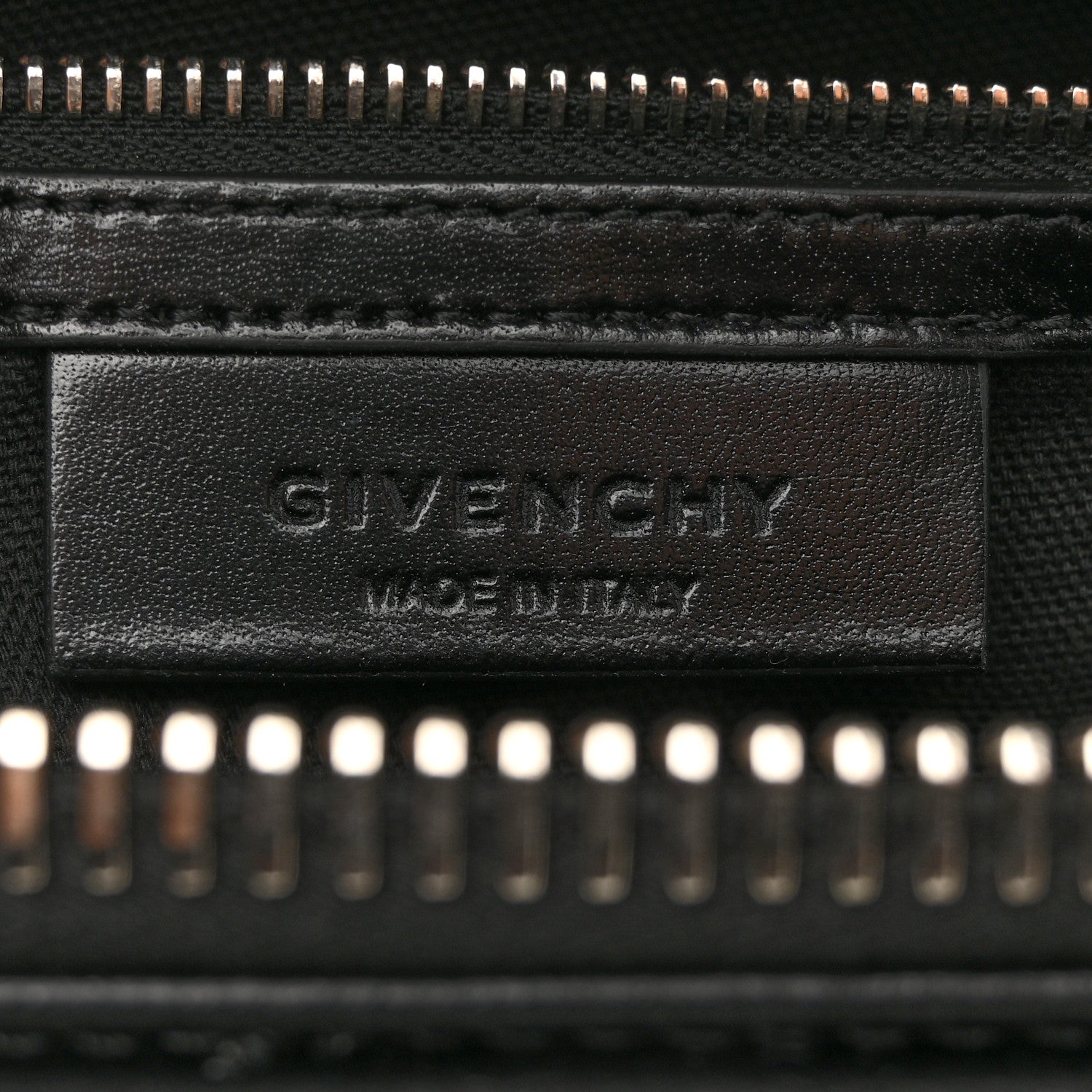 Givenchy Shiny Lord Calfskin Medium Antigona Black 6 of 10
