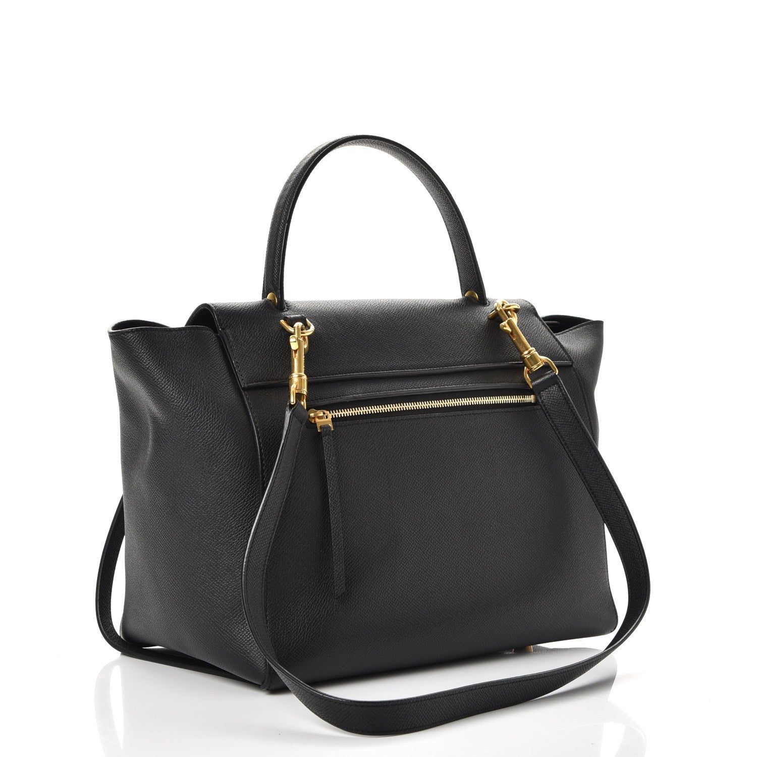 Celine Grained Calfskin Mini Belt Bag Black 4 of 17