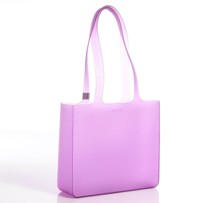 Chanel Jelly Rubber Tote Purple 3 of 7