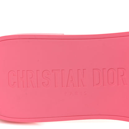 Christian Dior Nylon Dio(r)evolution Slide Sandals 37 Pink 9 of 10