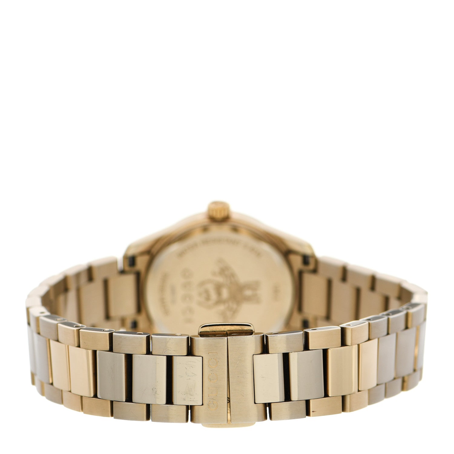 Gucci Stainless Steel 27mm G-Timeless Charm Quartz Watch Gold 3 of 6