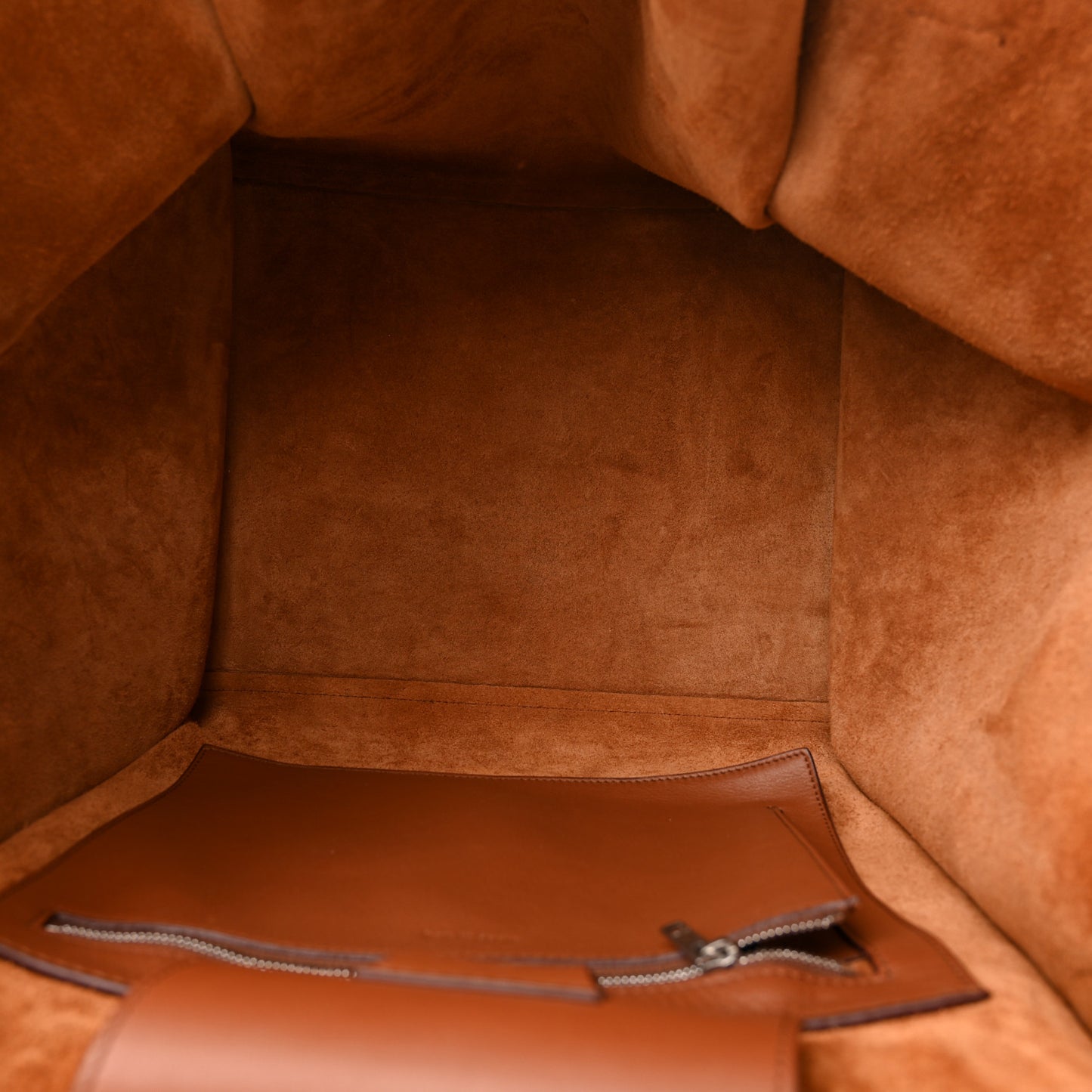 Smooth Calfskin Medium Big Bag Tan