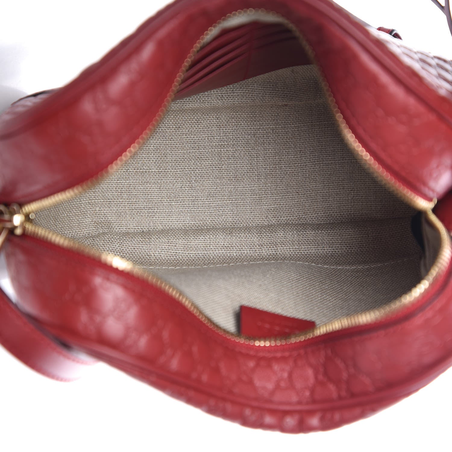 Gucci Microguccissima Mini Bree Messenger Bag Red 5 of 7