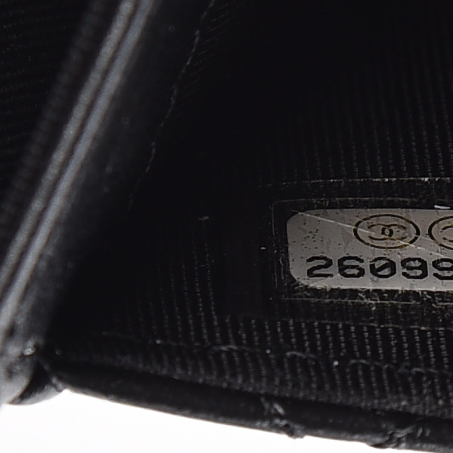 Chanel Aged Calfskin Quilted Reissue Flap Card Holder So Black 8 of 8