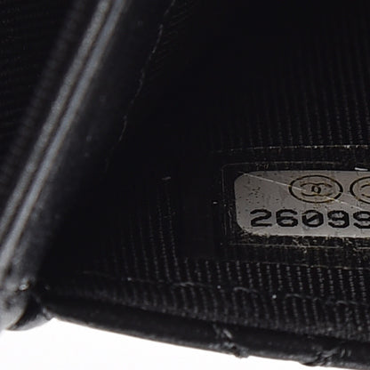 Chanel Aged Calfskin Quilted Reissue Flap Card Holder So Black 8 of 8