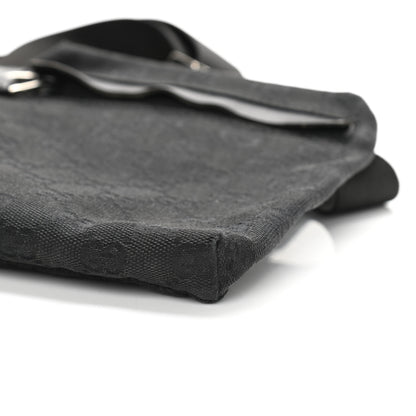 Gucci GG Monogram Double Pocket Belt Bag Black 10 of 13