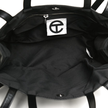 Telfar Vegan Leather Medium Shopping Bag Black 5 of 13