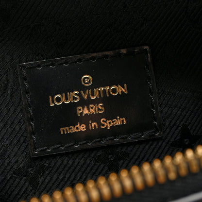 Louis Vuitton Suede Stamped Alligator Embossed Havane Bowler PM Brun 6 of 9