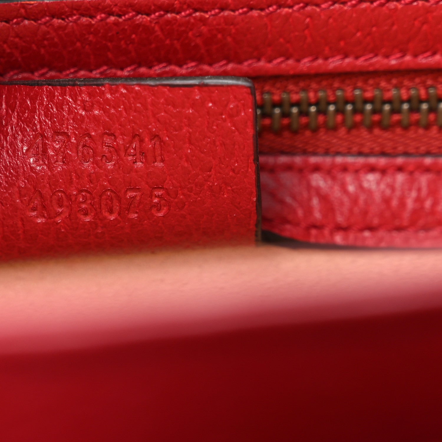 Gucci GG Supreme Monogram Small Queen Margaret Top Handle Bag Red 7 of 10