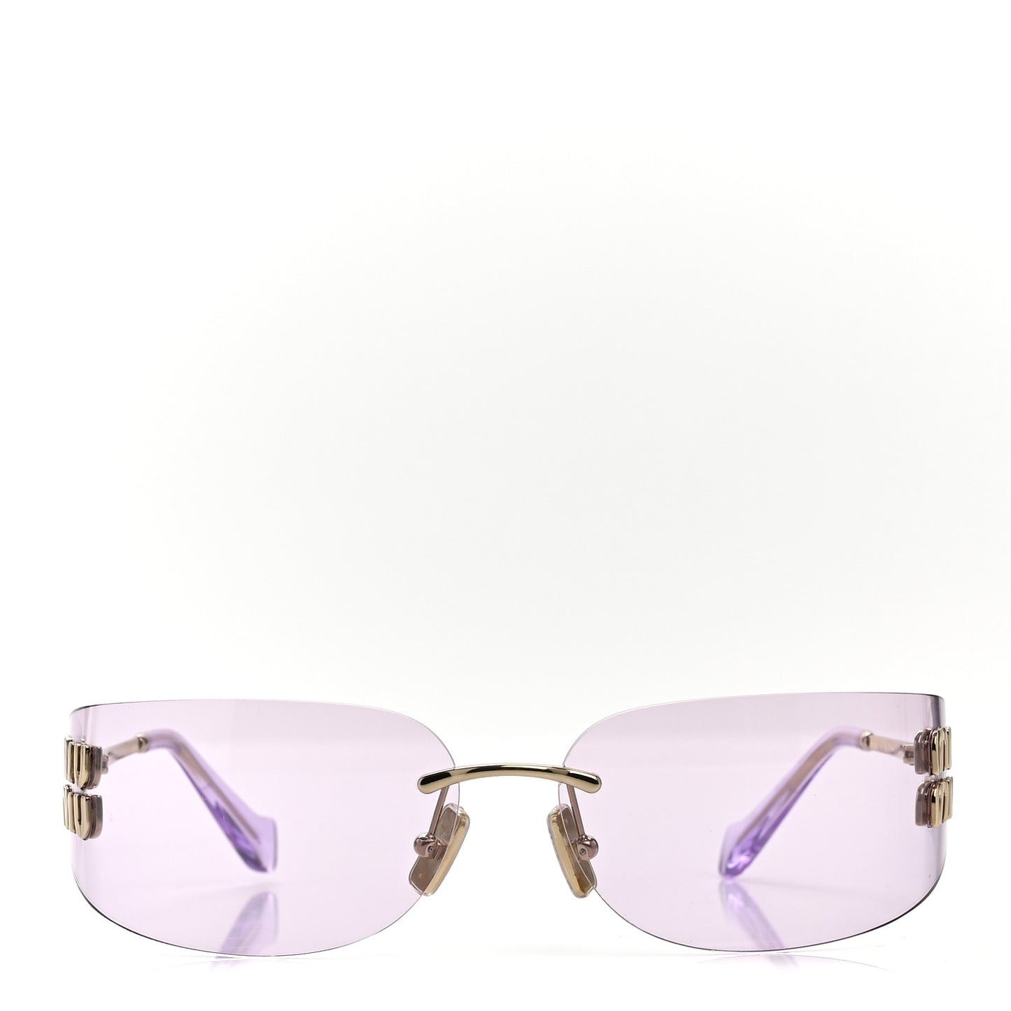 Metal Aube Sunglasses SMUA51 Light Purple