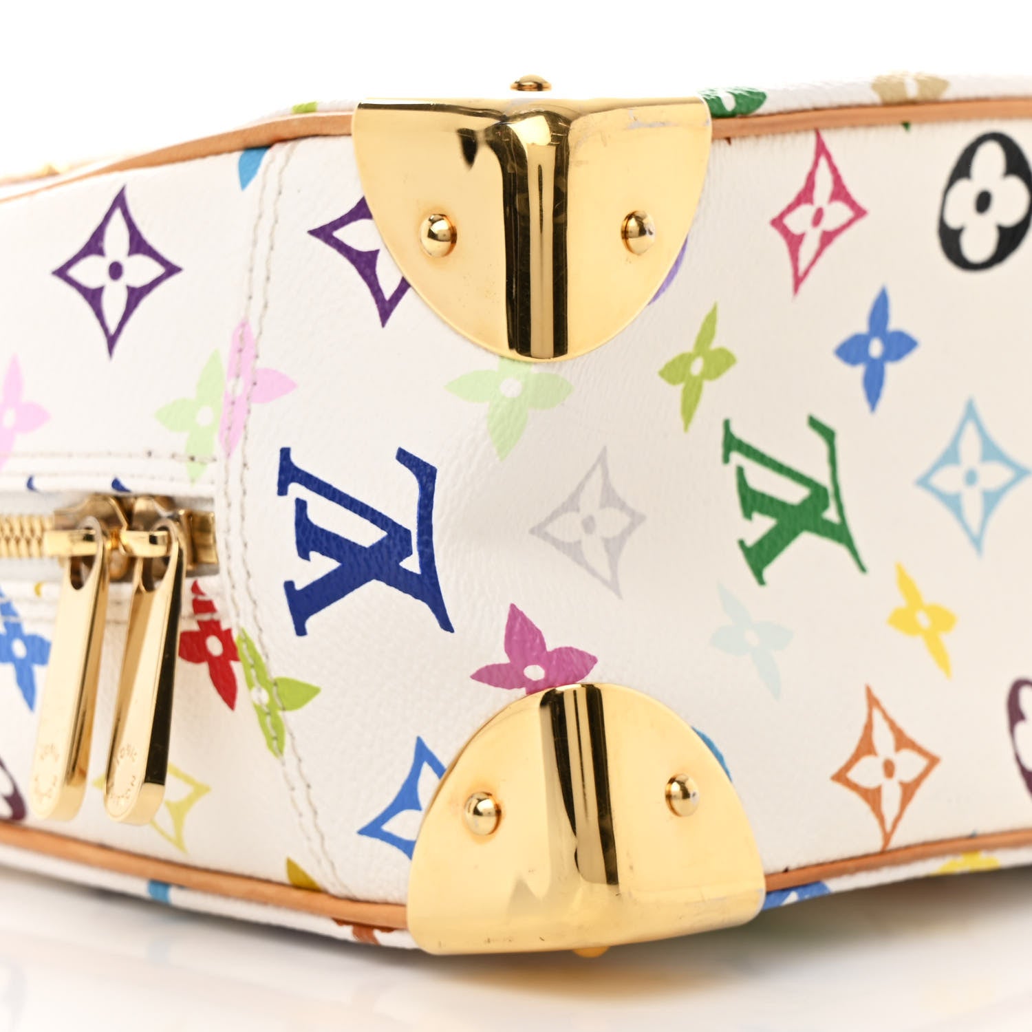 Louis Vuitton Monogram Multicolor Trouville White 8 of 11