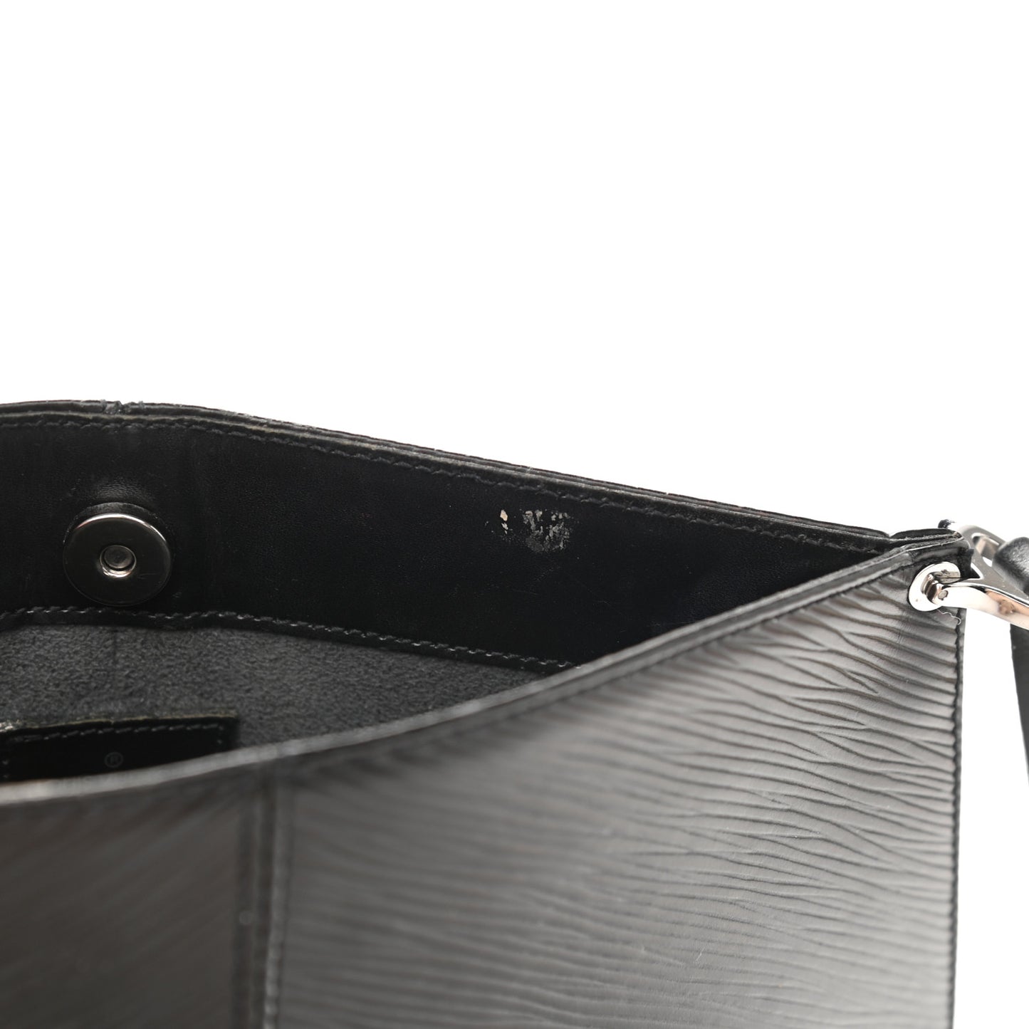 Epi Demi Lune Pochette Black
