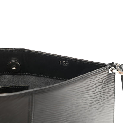 Louis Vuitton Epi Demi Lune Pochette Black 9 of 10