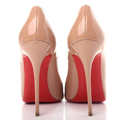 Christian Louboutin Patent So Kate 120 Pumps 38 Nude 7 of 10