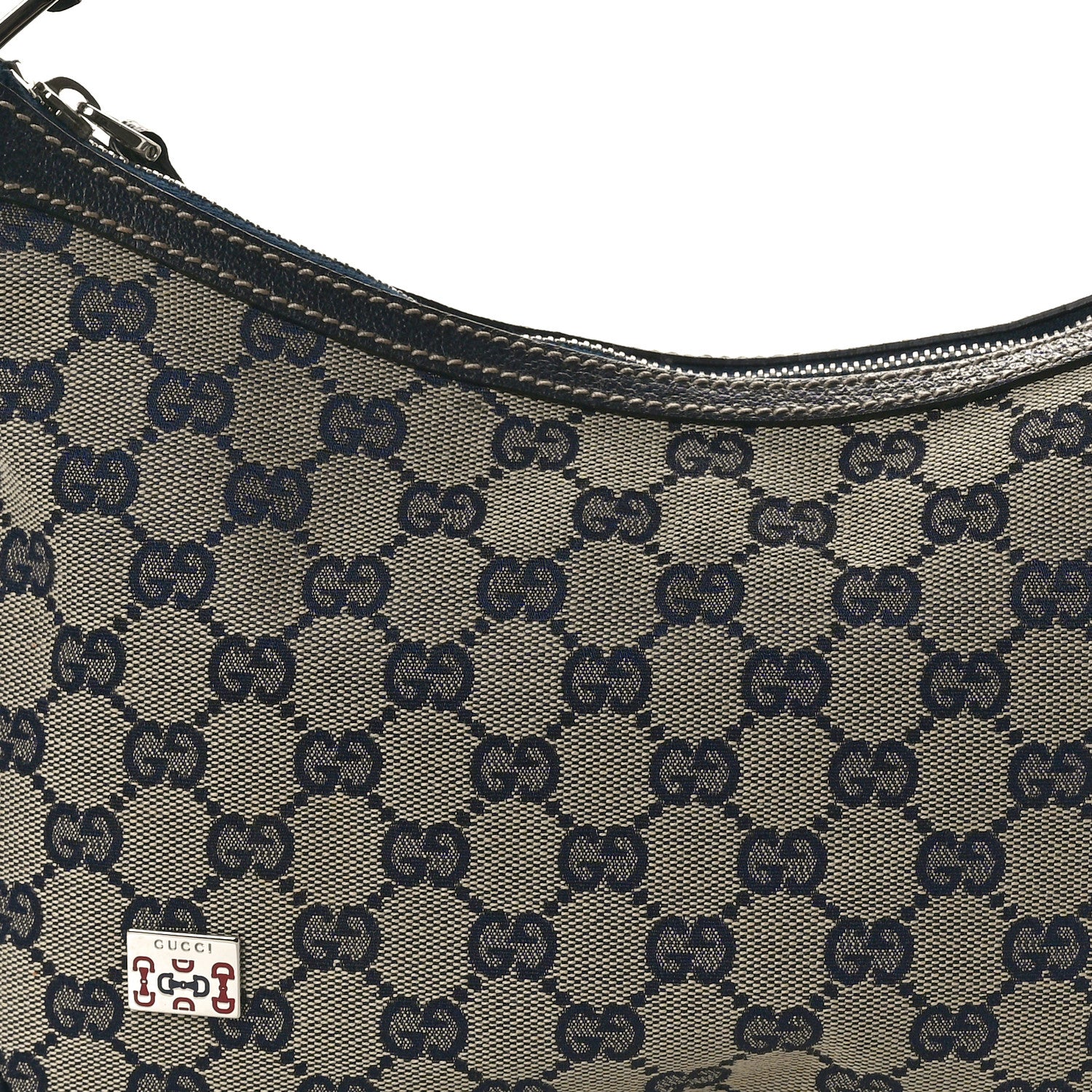 Gucci Monogram Medium Pop Hobo Navy 8 of 10