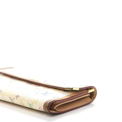 Louis Vuitton Monogram Multicolor Porte Tresor International Wallet White 11 of 11
