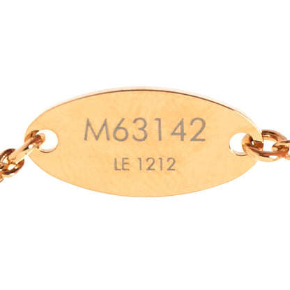 Louis Vuitton Brass Nanogram Bracelet Silver Gold 6 of 6