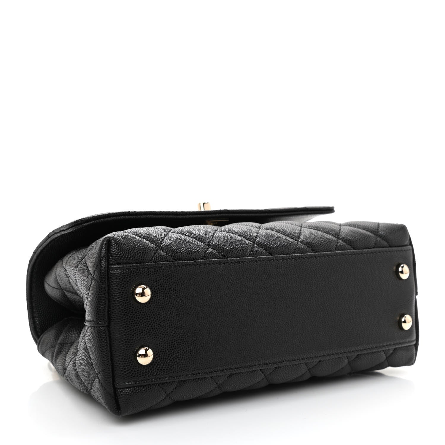 Chanel Caviar Quilted Mini Coco Handle Flap Black 4 of 11
