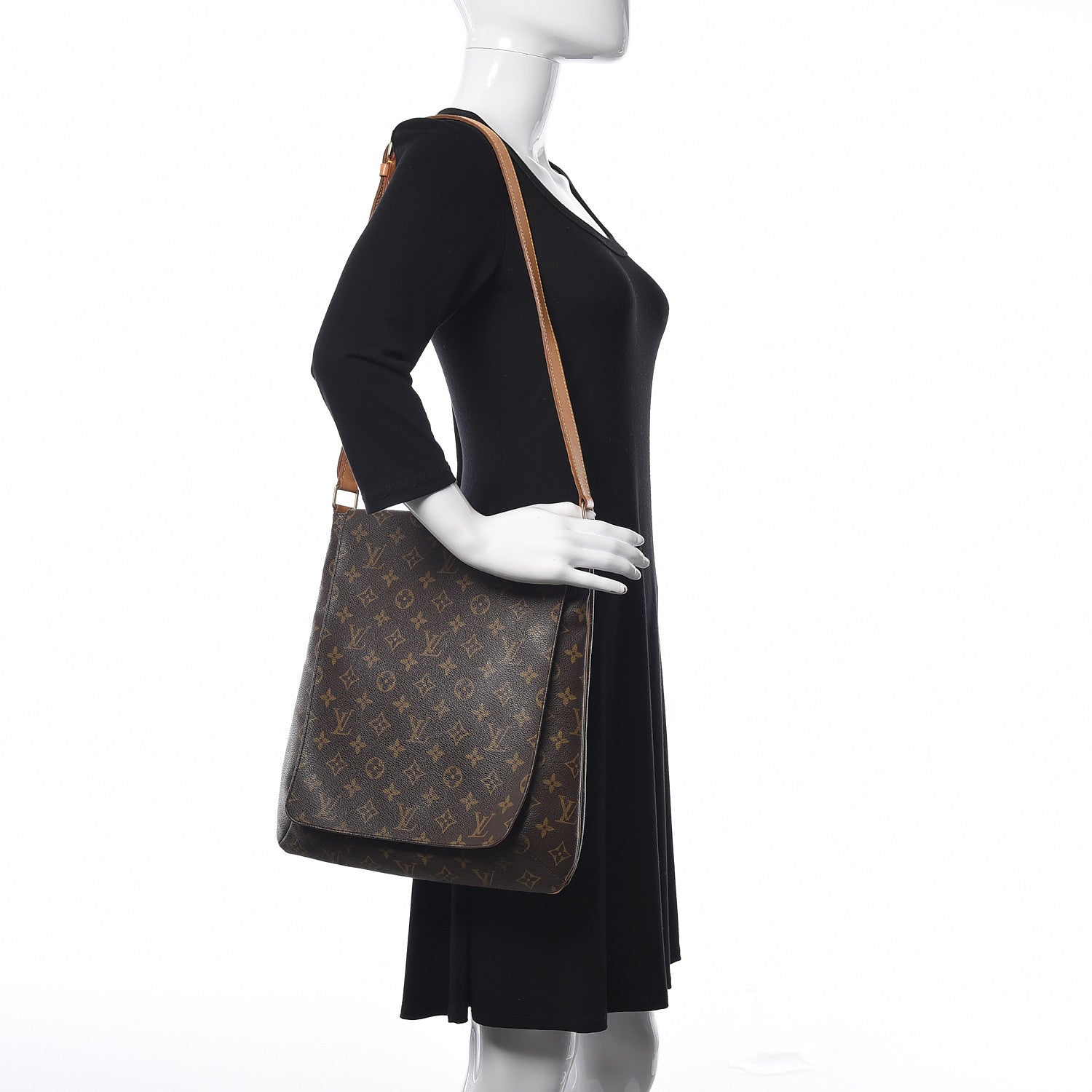 Louis Vuitton Monogram Musette GM 2 of 18