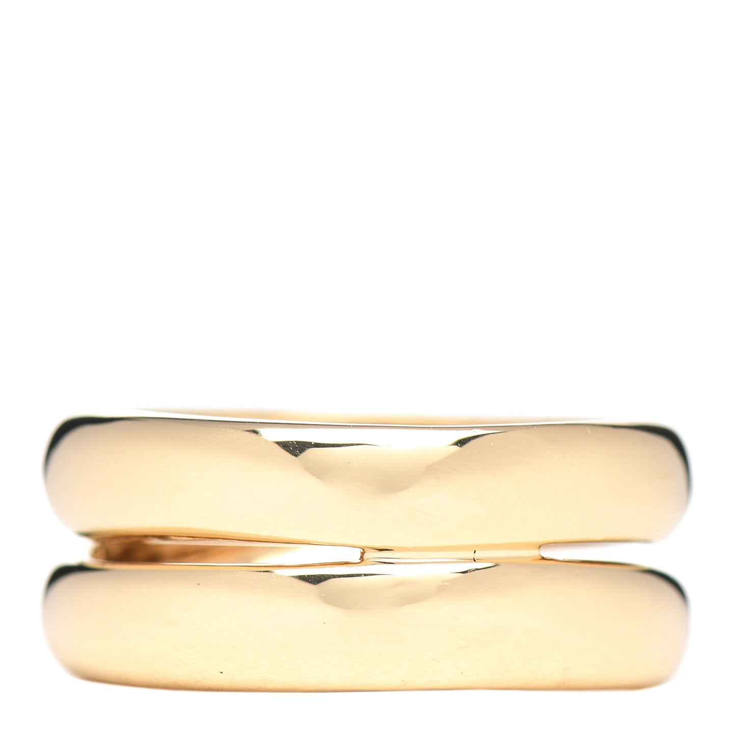 18K Yellow Gold Spiral Ring 53 6.5