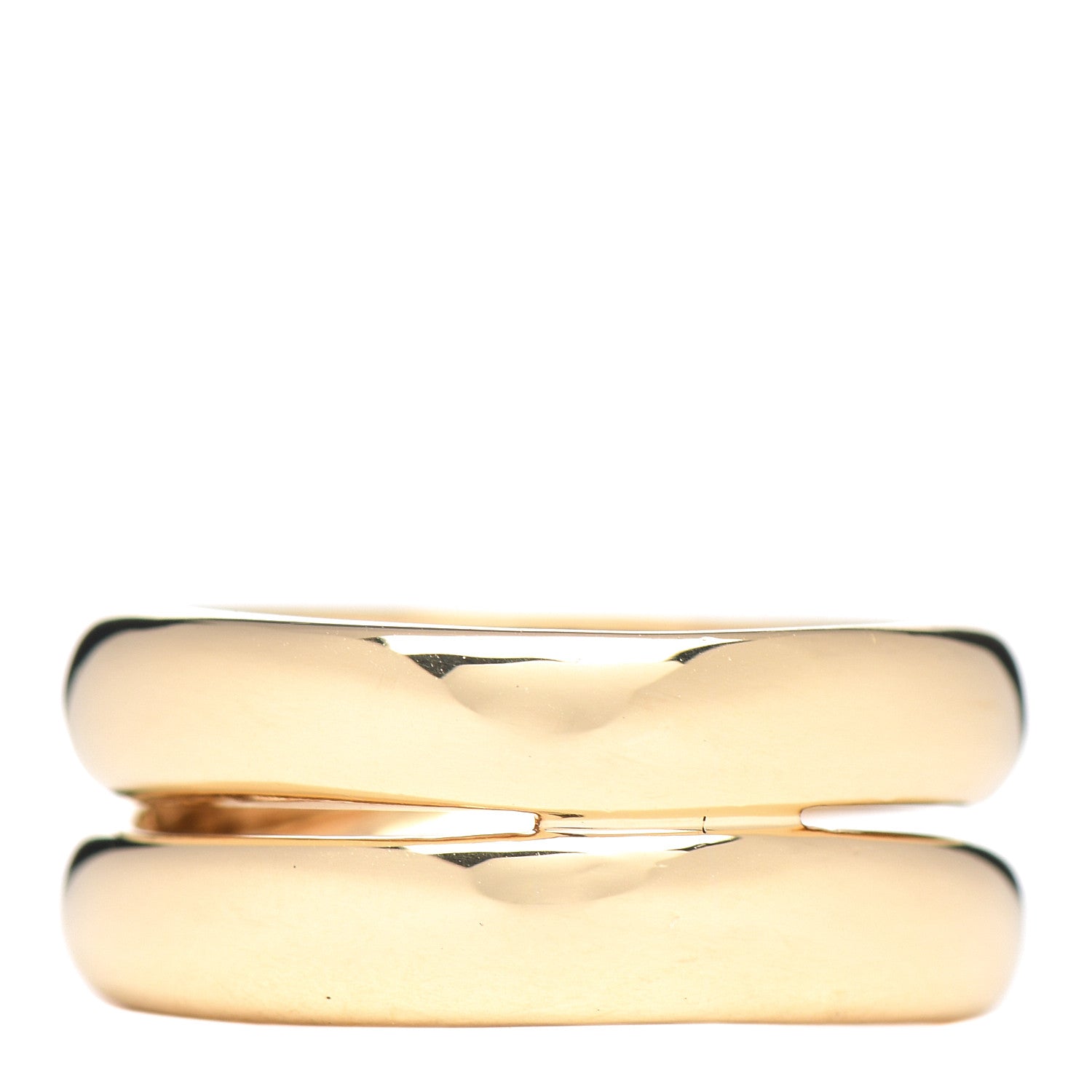 Roberto Coin 18K Yellow Gold Spiral Ring 53 6.5 1 of 5
