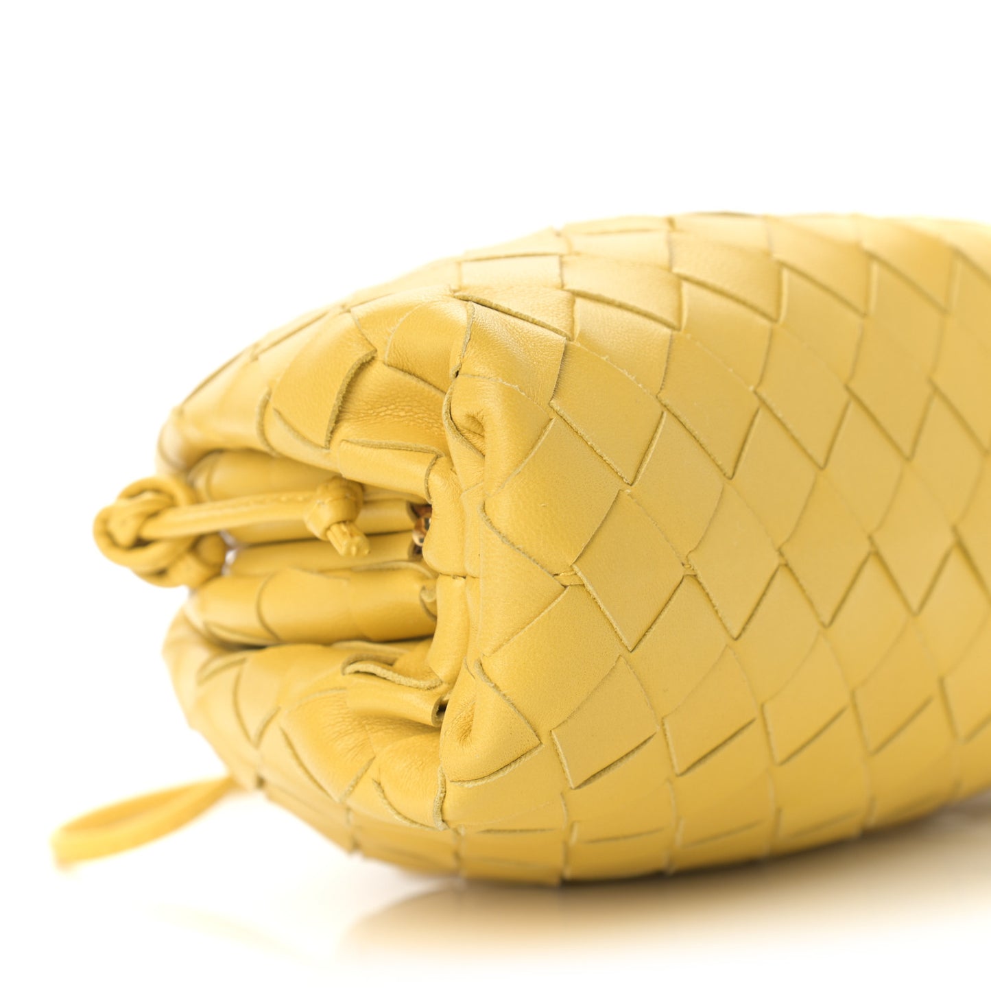 Nappa Intrecciato The Mini Pouch Buttercup