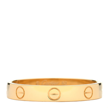 Cartier 18K Yellow Gold 3.5mm LOVE Wedding Band Ring 62 10 1 of 3