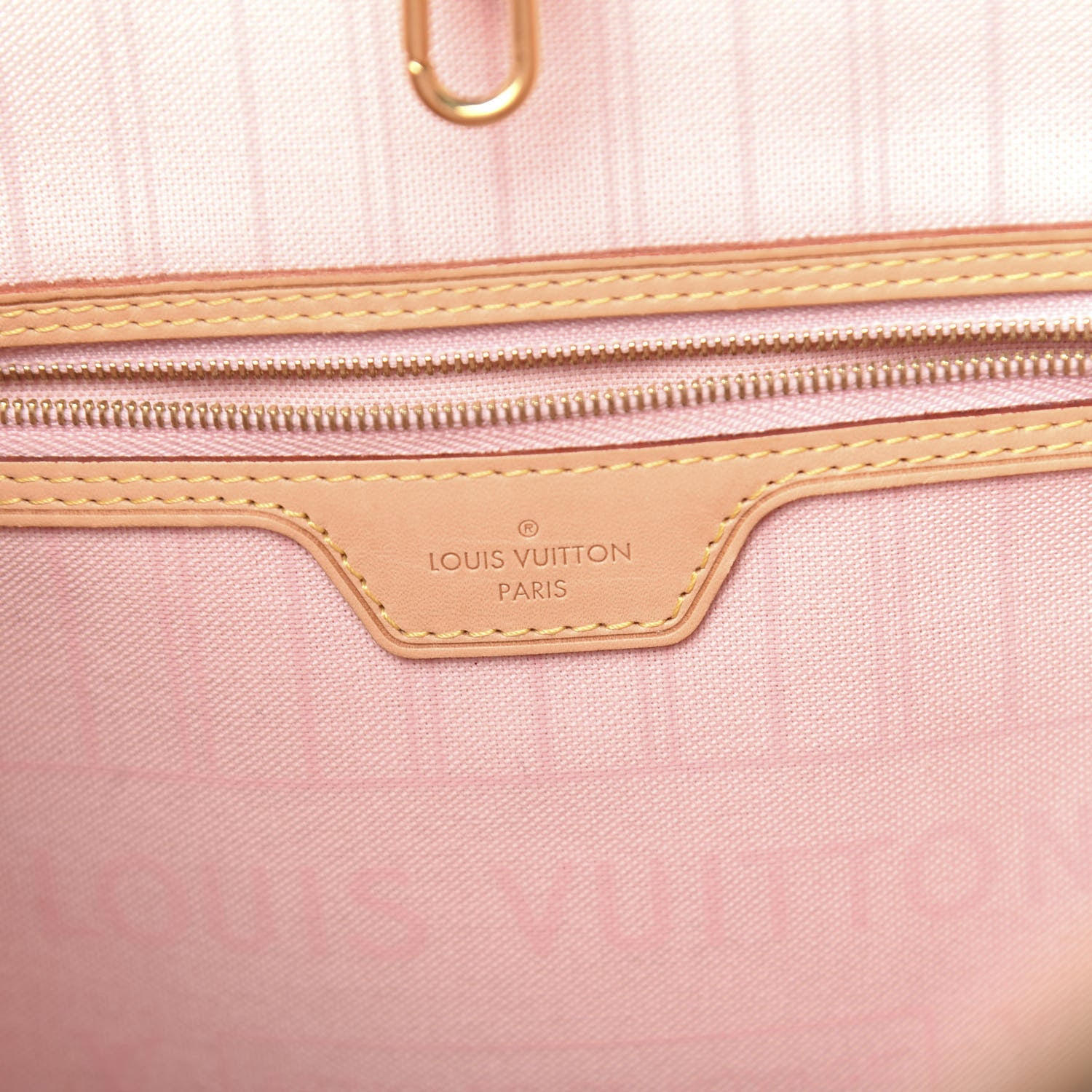 Louis Vuitton Damier Azur Neo Neverfull MM Rose Ballerine 6 of 16