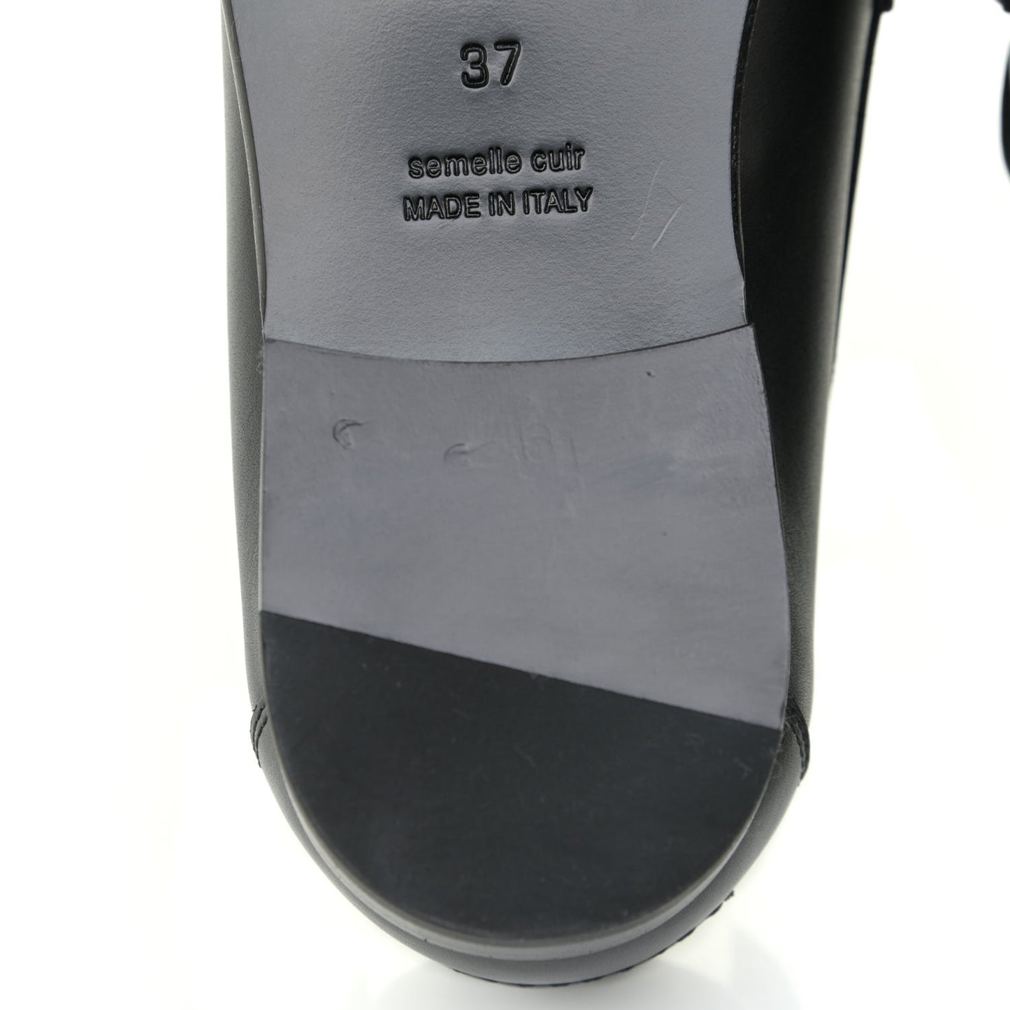 Calfskin Womens Destin Loafers 37 Black