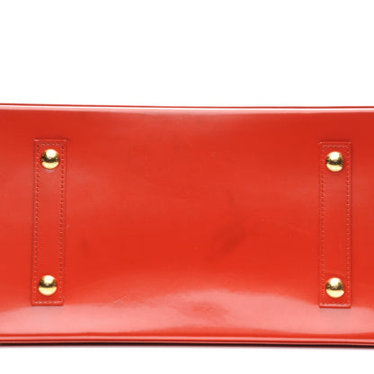 Louis Vuitton Vernis Roses Alma GM Orange Sunset 11 of 13