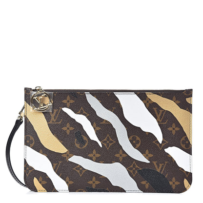 Louis Vuitton X LOL Monogram Neverfull MM GM Pochette Gold Silver 1 of 6